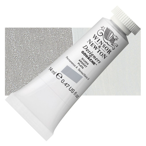 Picture of Gouache 14ml Silver Winsor&Newton