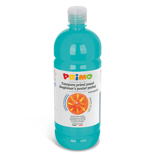 Picture of Gouache 1000ml Turquoise Washable Primo