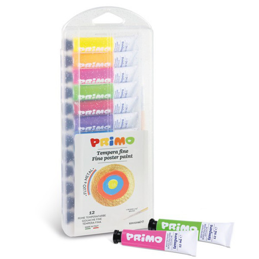 Picture of Gouache 12ml 12clrs Metallic Primo