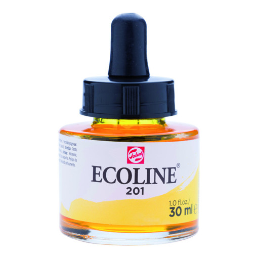 Picture of Liquid Watercolor 30ml Light Yellow Ecoline Talens
