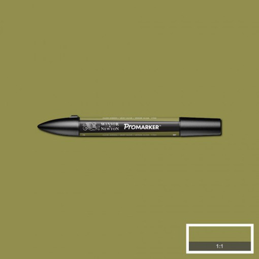 Picture of Permanent Marker Olive Green Twin W&NPromarker
