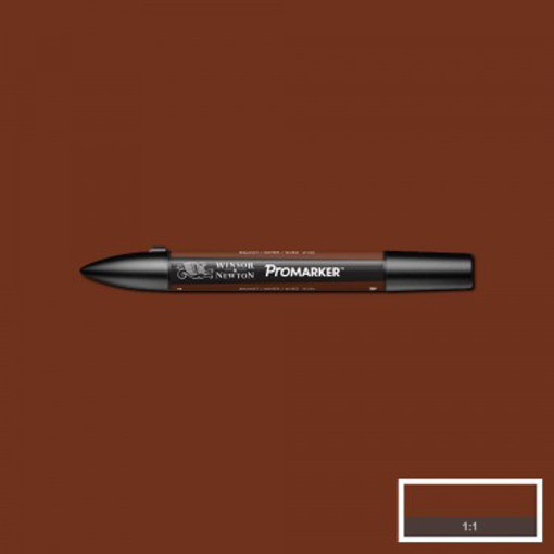Picture of Permanent Marker Walnut Twin W&NPromarker