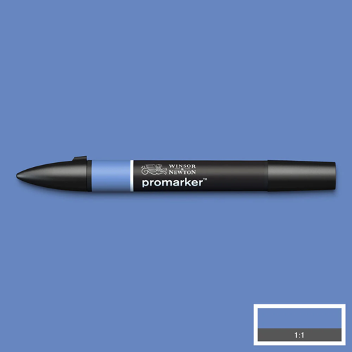 Picture of Permanent Marker China Blue Twin W&NPromarker