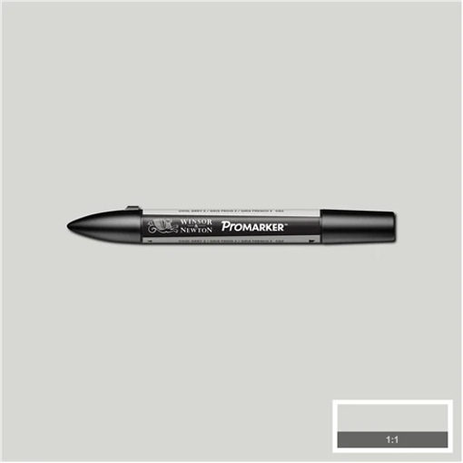 Picture of Permanent Marker Cool Grey 2 Twin W&NPromarker