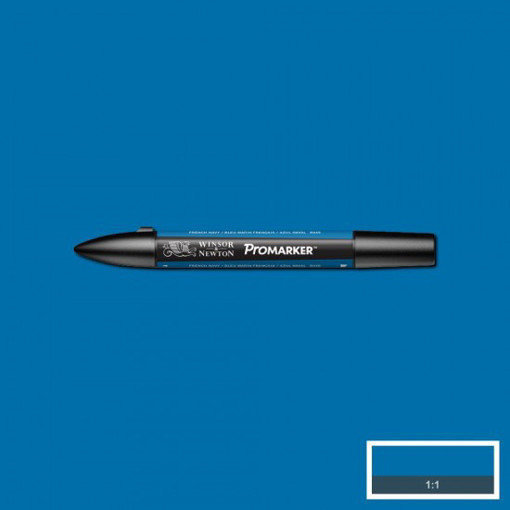 Picture of Permanent Marker French Navy Twin W&NPromarker