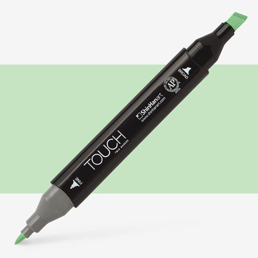 Picture of Permanent Marker Pale Green Twin Touch