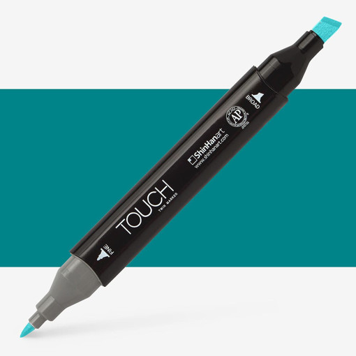 Picture of Permanent Marker Peacock Green Twin Touch
