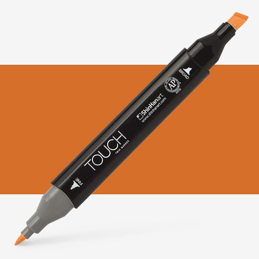 Picture of Permanent Marker Terracotta Twin Touch