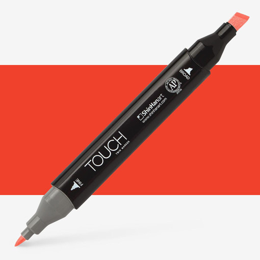 Picture of Permanent Marker Vermillion Twin Touch