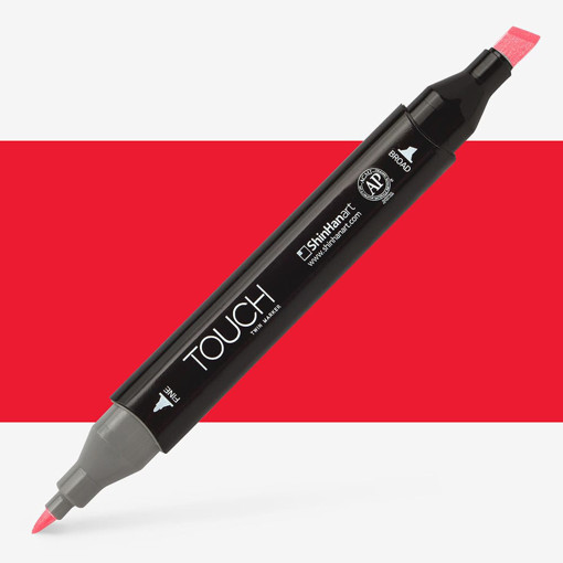 Picture of Permanent Marker Carmine Twin Touch