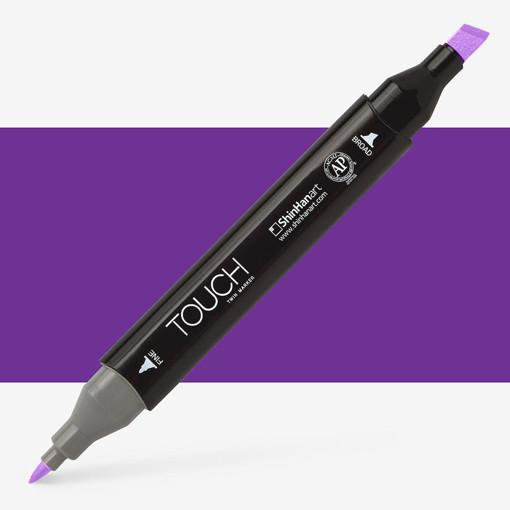 Picture of Permanent Marker Deep Violet Twin Touch