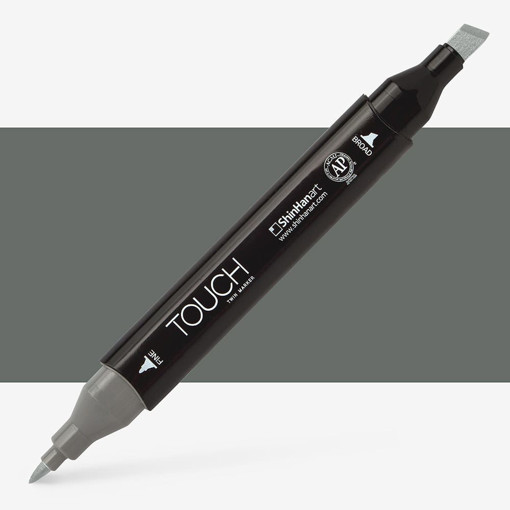 Picture of Permanent Marker Green Grey Twin Touch