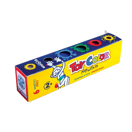 Picture of Finger Paint 6clrs Washable Toycolor