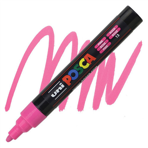 Picture of Paint Marker Pink 1.8-2.5mm Uni Posca