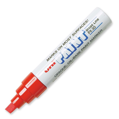 Picture of Paint Marker Red (4-8.5)mm Oil Base Uni Paint