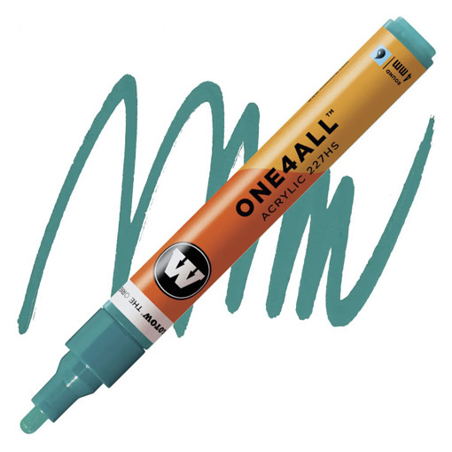 Picture of Acrylic Marker Lagoon Blue 4mm Pastel Molotow