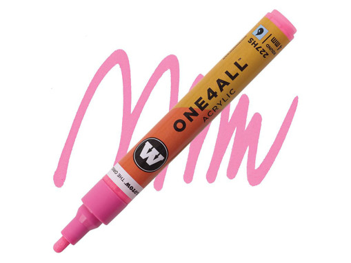 Picture of Acrylic Marker Neon Pink 4mm Molotow