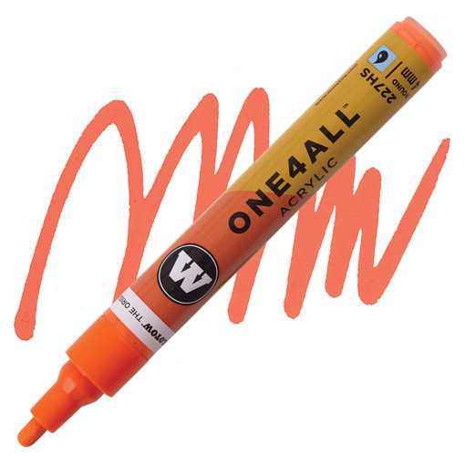 Picture of Acrylic Marker Orange 4mm Molotow