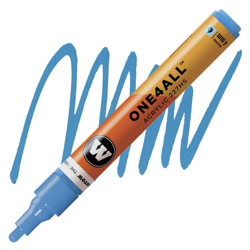 Picture of Acrylic Marker Shock Blue 4mm Molotow