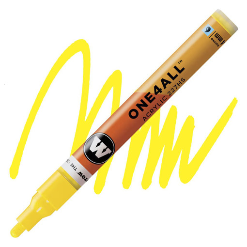 Picture of Acrylic Marker Yellow Zinc 4mm Molotow