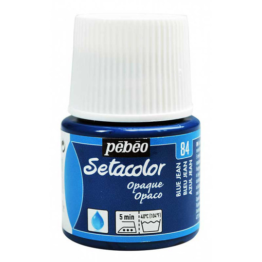 Picture of Fabric Paint 45ml Blue Jean Pebeo Setacolor