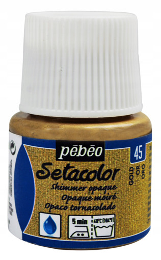 Picture of Fabric Paint 45ml Gold Pebeo Setacolor