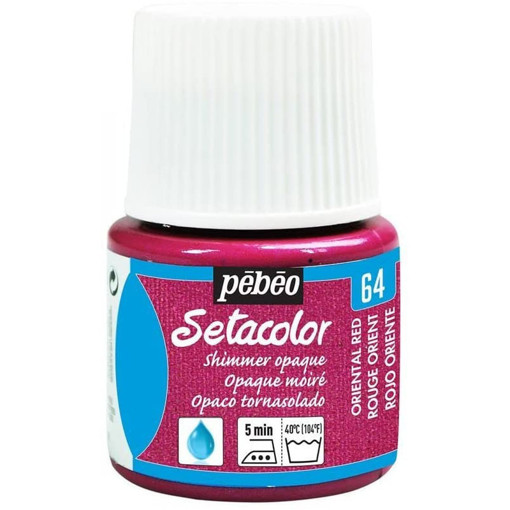 Picture of Fabric Paint 45ml Oriental Red Pebeo Setacolor