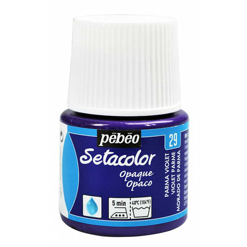 Picture of Fabric Paint 45ml Parma Violet Pebeo Setacolor