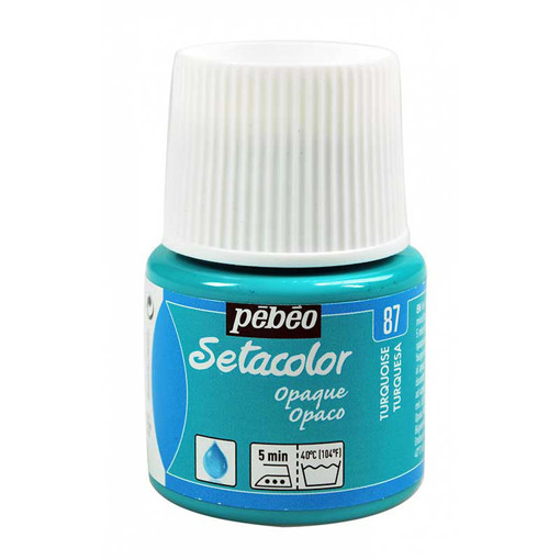 Picture of Fabric Paint 45ml Turquoise Pebeo Setacolor