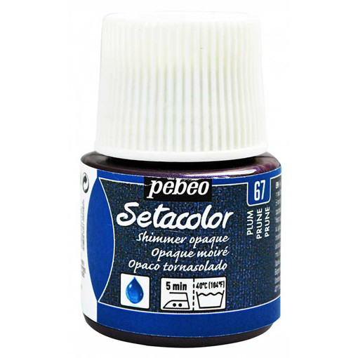 Picture of Fabric Paint 45ml Shim Plum Pebeo Setacolor