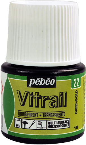 Picture of Glass Paint 45ml Greengold Pebeo Vitrail