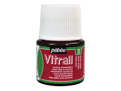Picture of Glass Paint 45ml Old Pink Pebeo Vitrail