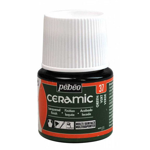 Picture of Ceramic Paint 45ml Green Pebeo