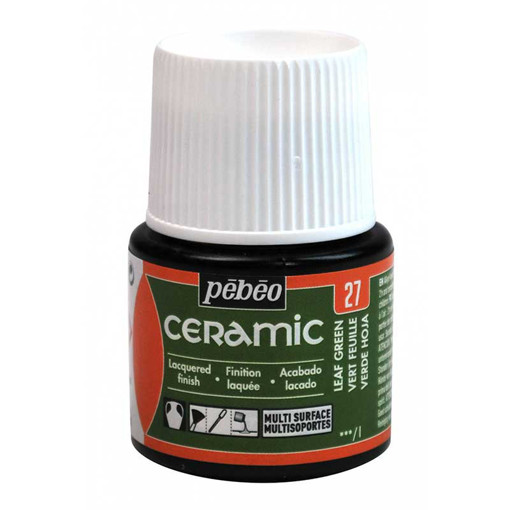 Picture of Ceramic Paint 45ml Leaf Green Pebeo