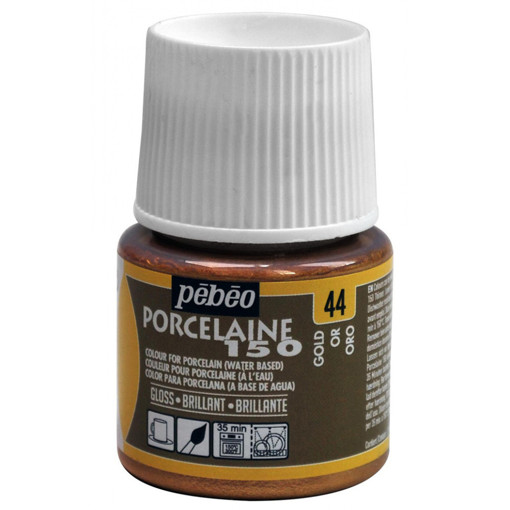 Picture of Porcelaine 150 45ml Gold Pebeo