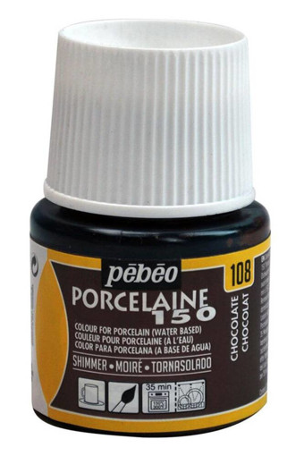 Picture of Porcelaine 150 45ml Shim Chocolate Pebeo