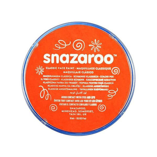 Picture of Face Painting 18ml Orange Snazaroo