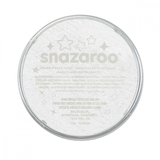 Picture of Face Painting 18ml Pearl White Snazaroo