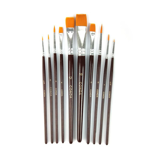 Picture of Brush (Set of 10) Asstd. Conda
