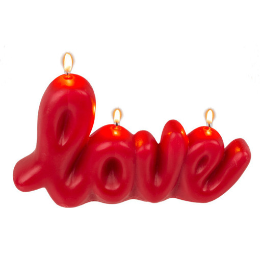 Picture of Candles Out of the blue, Red Candle Love