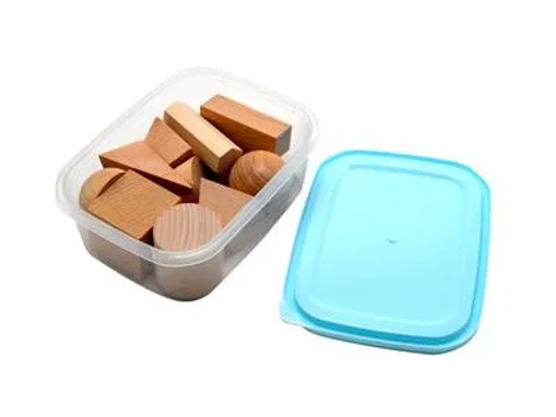 Picture of Wood 12pcs Geometric Templates
