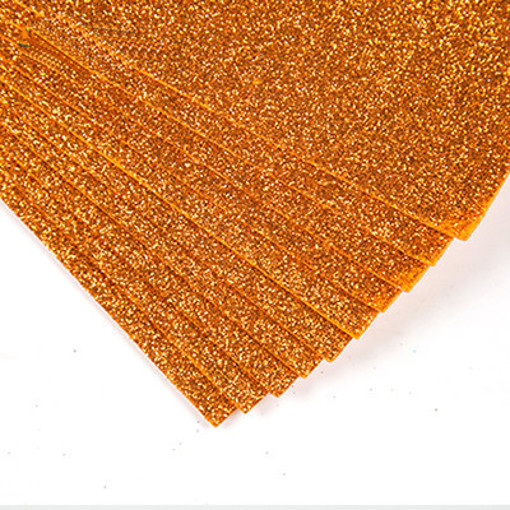 Picture of Glitter Foam A4 Orange Spirit