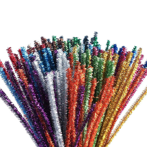 Picture of Chenille Stems 50cm Glitter Clrs 20pcs Bubu