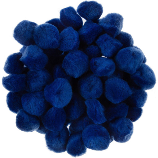 Picture of Pompoms 15Pcs Dark blue Craft for all