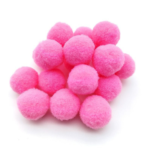 Picture of Pompoms 6pcs Pink 50mm Hand Craft