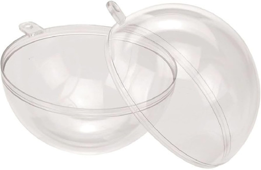 Picture of Plastic Ball 12cm Transparent