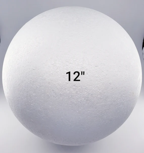 Picture of Styrofoam Ball 12cm White