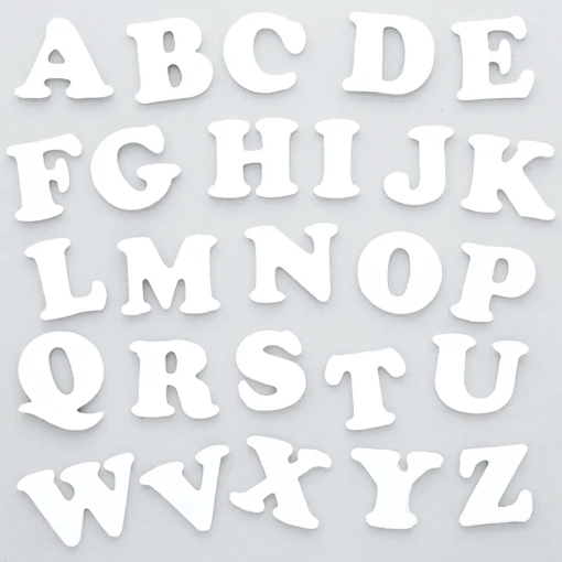 Picture of Styrofoam Letter 10cm Hand Craft