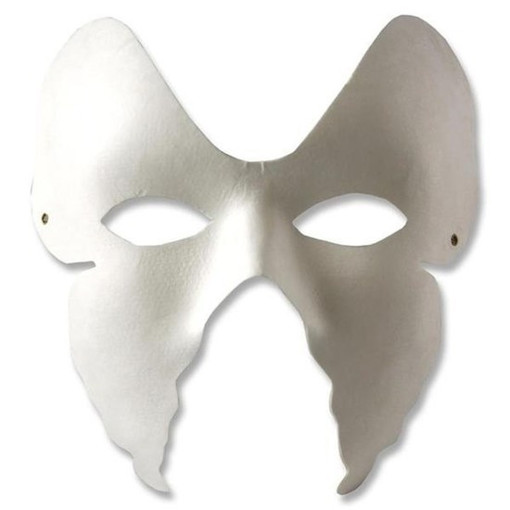 Picture of Mask White Butterfly