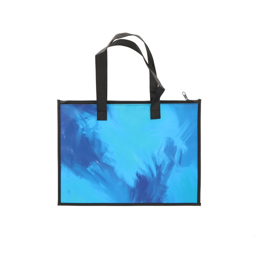 Picture of Sketch Folder A4 Blue Fabric Spirit